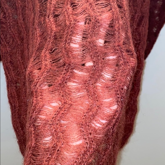 ANOTHER Woman burgundy sweater - Picture 3 of 3